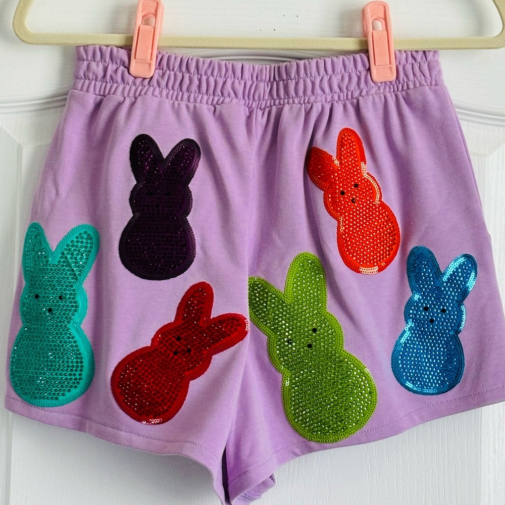 Queen of Sparkles Peeps Shorts - Picture 2 of 3